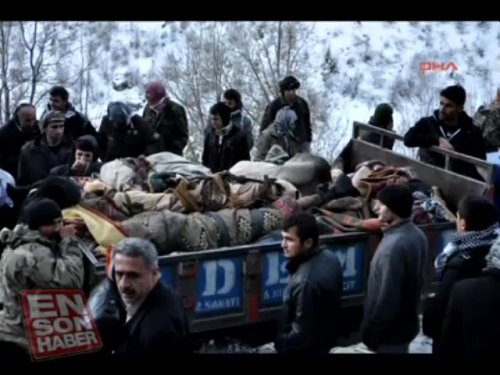 Şırnak Uludere'de ölenlerin ailelerinin feryatları