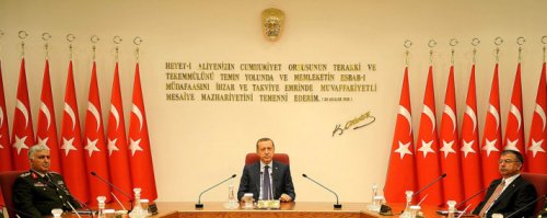 Yüksek Askeri Şura toplantısı başladı