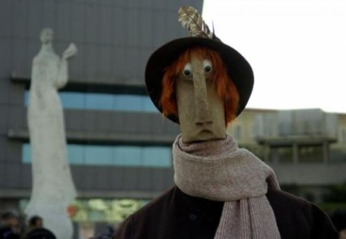 Tiyatrocular eylemde