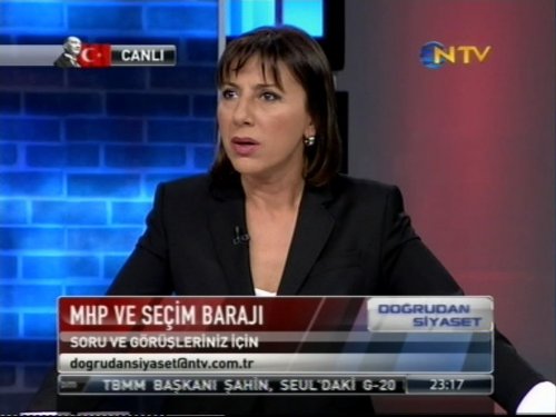 Canlı yayında deprem paniği