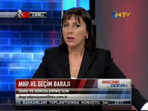 Canlı yayında deprem paniği