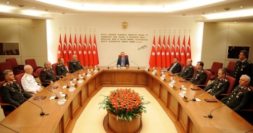 Yüksek Askeri Şura toplantısı başladı