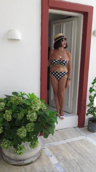 Gülriz Sururi'nin pilates keyfi