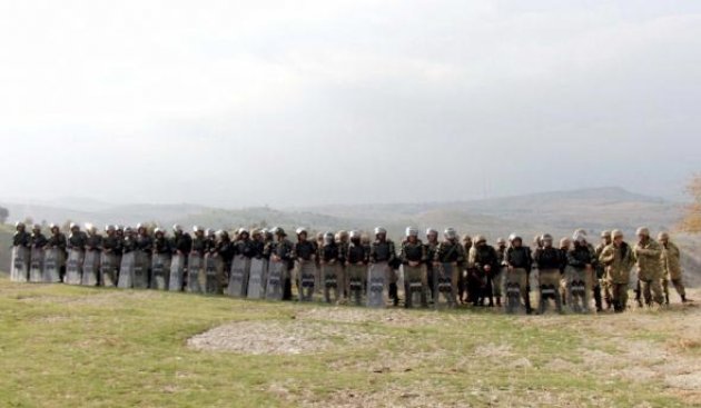 PKK'lı cenazesini helikopterle taşıdılar
