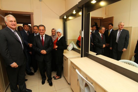 ABD büyükelçisi Suriye sınırında