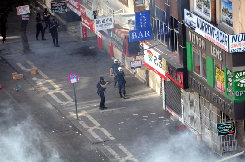 Diyarbakır'ı böyle yakıp yıktılar