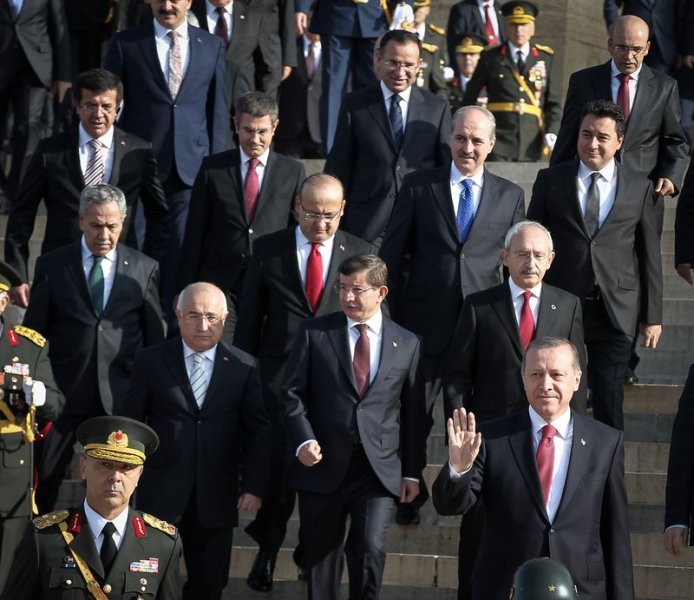 Ankara'da ilk tören Anıtkabir'de
