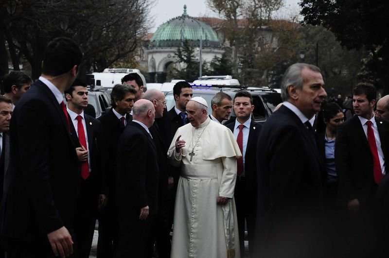 Papa Franciscus  Sultanahmet'te