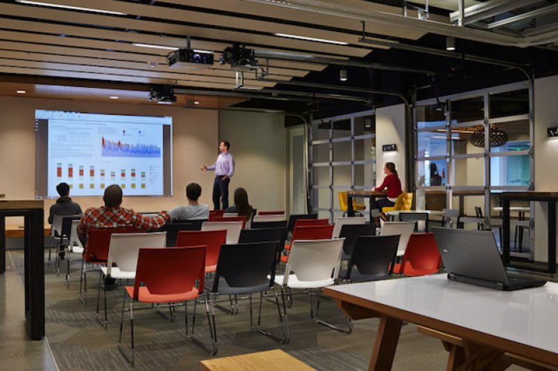 Microsoft'un Washington ofisi görüntülendi