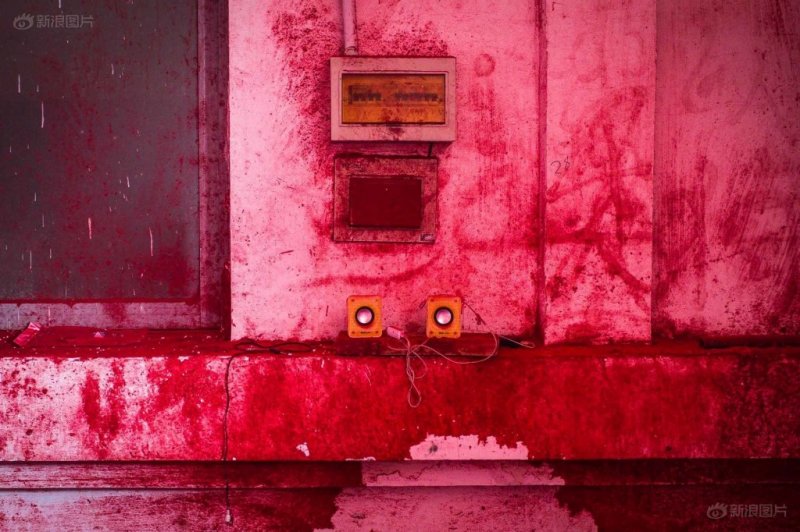 Çin'de bir Noel köyü