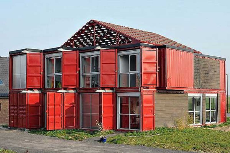 Muhteşem dekorasyonlarıyla konteyner evler 