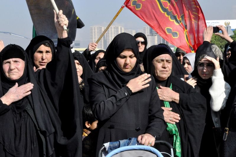 Irak'ta Kerbela şehitleri anıldı