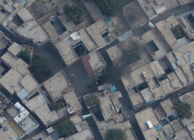 Diyarbakır'ın Sur ilçesi havadan görüntülendi