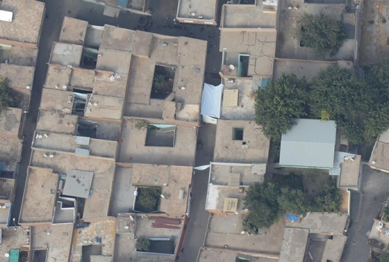 Diyarbakır'ın Sur ilçesi havadan görüntülendi