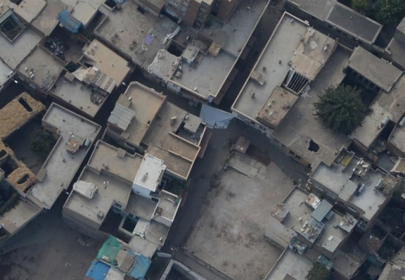 Diyarbakır'ın Sur ilçesi havadan görüntülendi