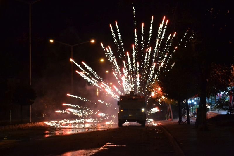 Muş'ta Kobani gerilimi