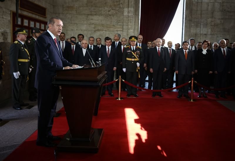 Ankara'da ilk tören Anıtkabir'de