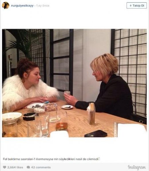 Nurgül Yeşilçay'ın Instagram günlüğü