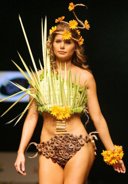 Kolombia'da BioFashion defilesi