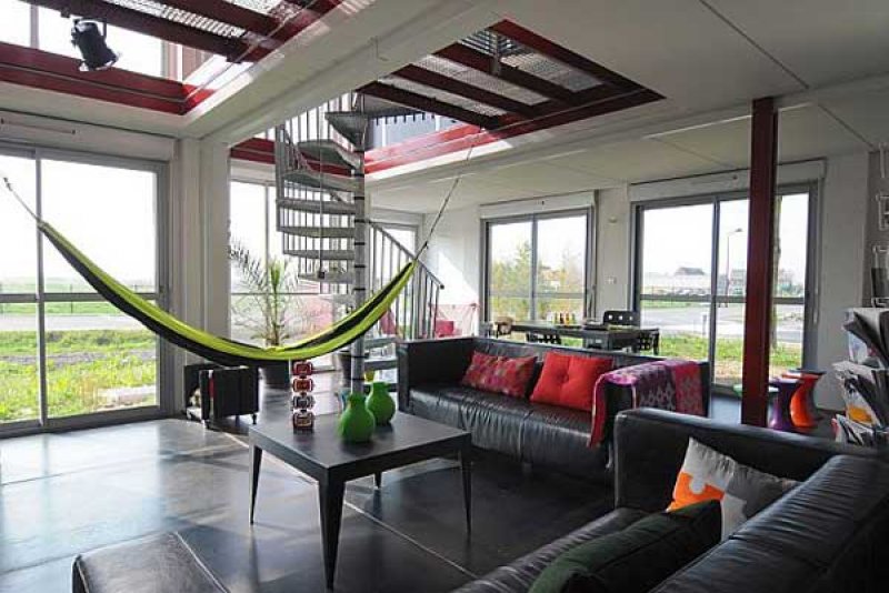 Muhteşem dekorasyonlarıyla konteyner evler 