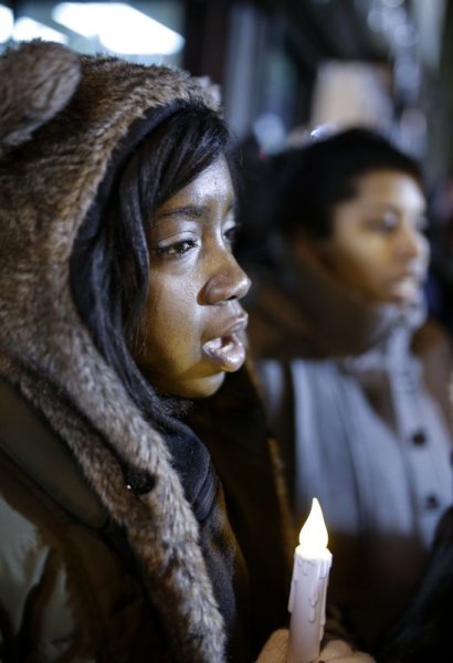 ABD'de öldürülen polis memurları için anma töreni