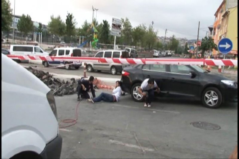 Sultanbeyli'de polis merkezine saldırı