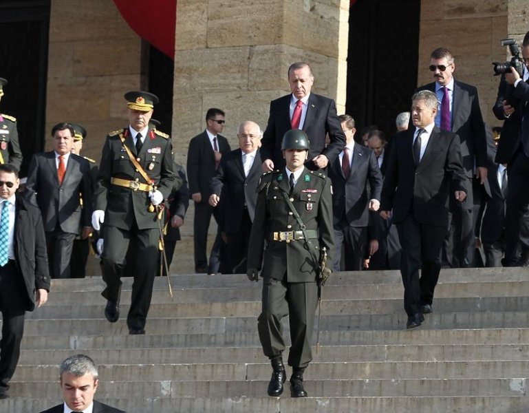 Ankara'da ilk tören Anıtkabir'de