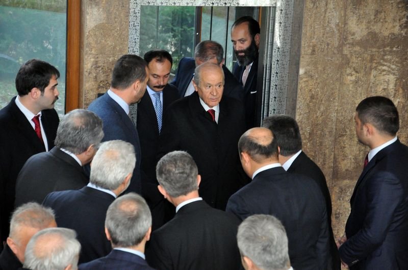 Devlet Bahçeli Tunceli'de