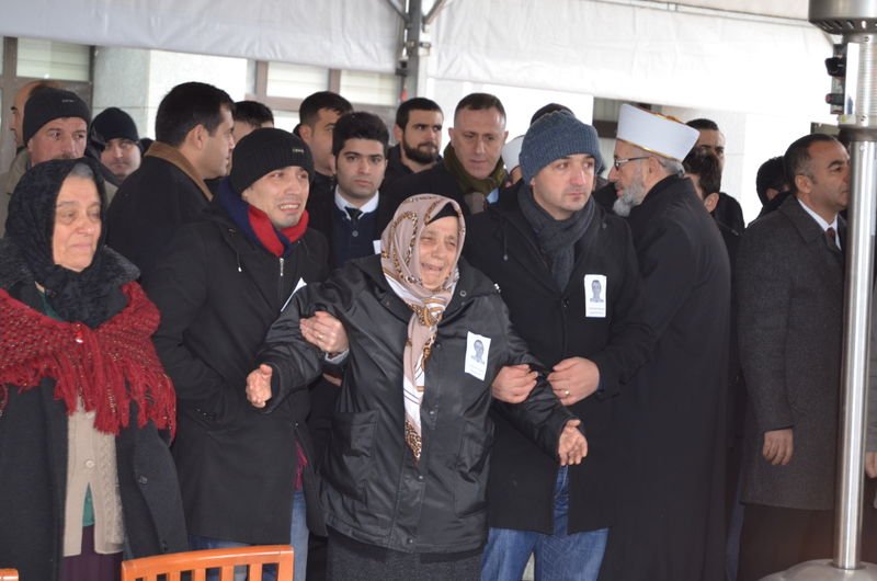 Şehit polis Kenan Kumaş için tören düzenlendi