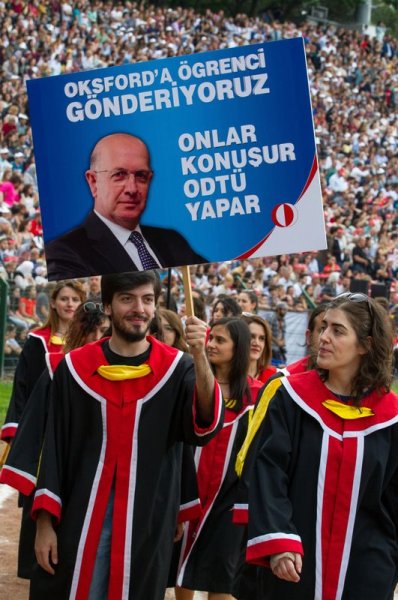 ODTÜ'de mezuniyet töreni yapıldı