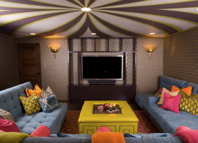 En modern tavan dekorasyonları