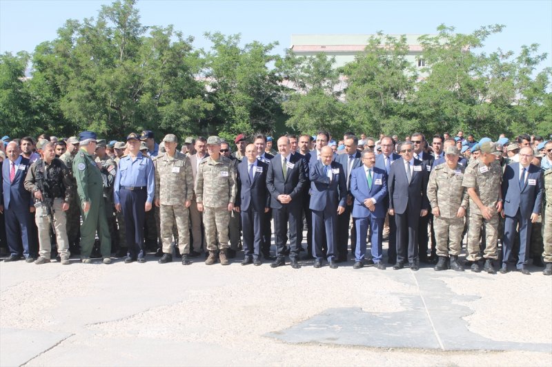 Şırnak Şehitleri için askeri tören