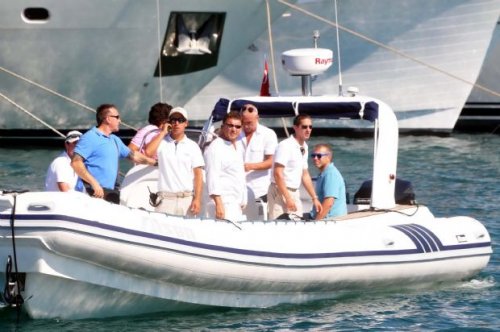 Rus milyarder Abramoviç Bodrum sokaklarında 