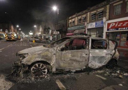 Londra'yı ateşe verdiler