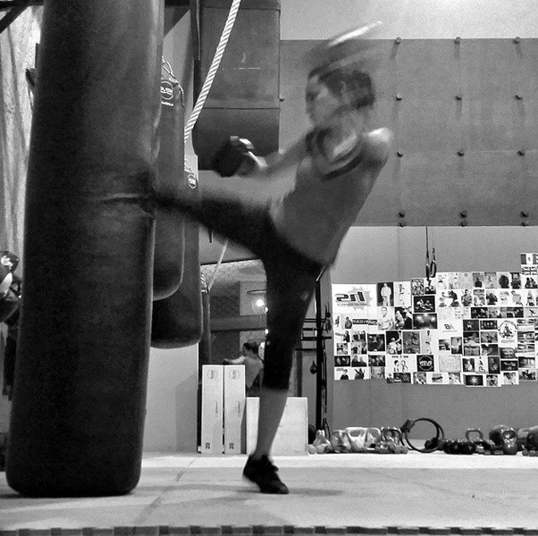 Spiker Nazlı Çelik Kick Boks'a başladı