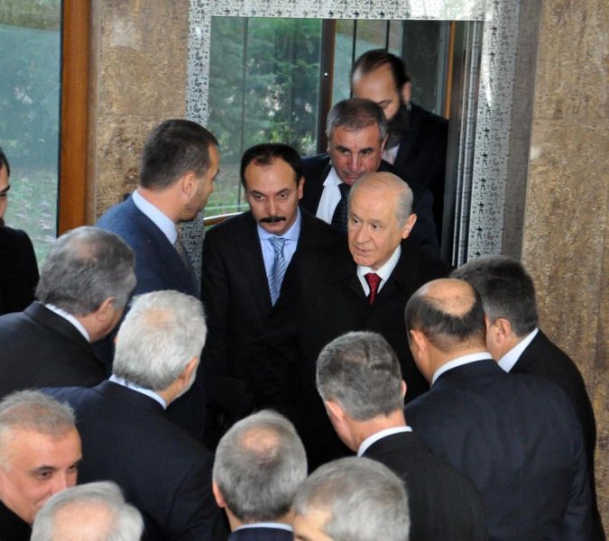 Devlet Bahçeli Tunceli'de