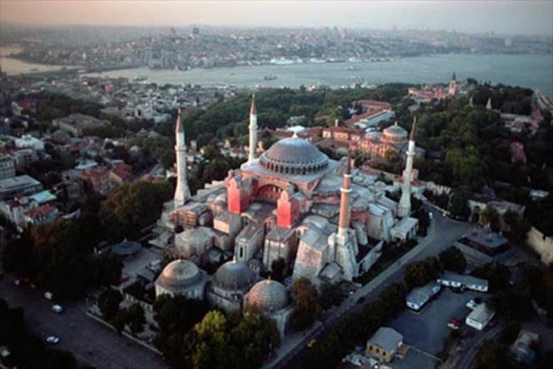 Muhteşem mimarisiyle Ayasofya
