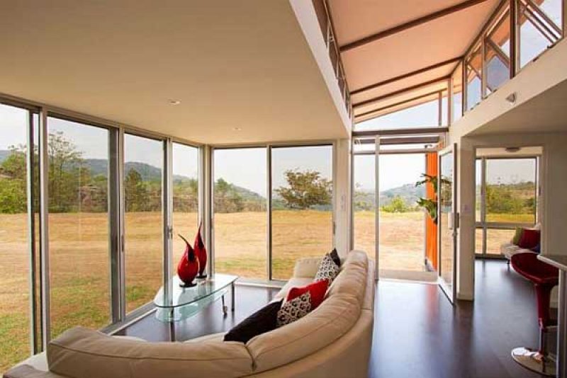 Muhteşem dekorasyonlarıyla konteyner evler 