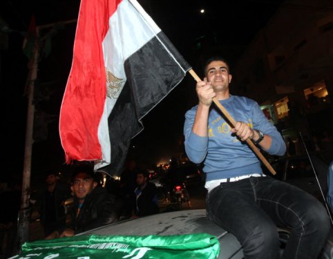 Gazze'de zafer kutlaması