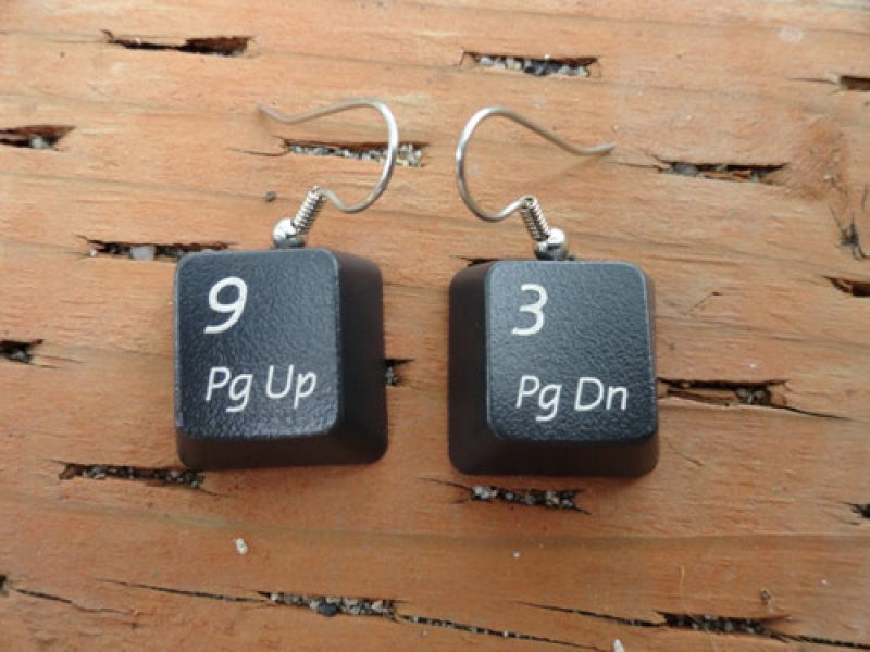 Klavye tuşlarından yapılan muhteşem tasarımlar