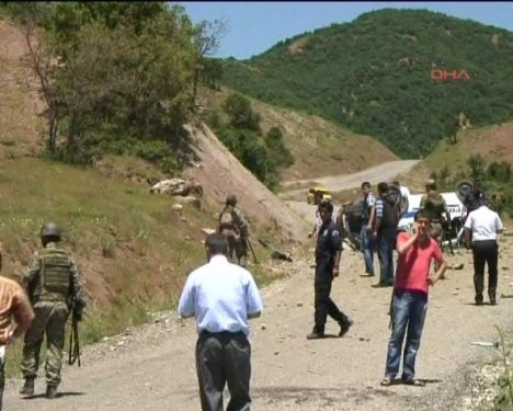 Tunceli'de polis otosuna tuzak