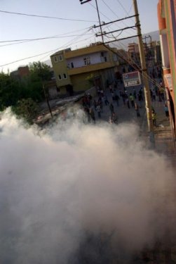 Silopi'de Hatip Dicle protestosu