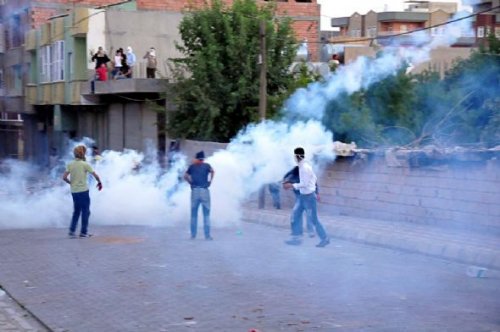 Silopi'de Hatip Dicle protestosu