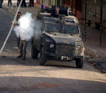 Silopi'de Hatip Dicle protestosu