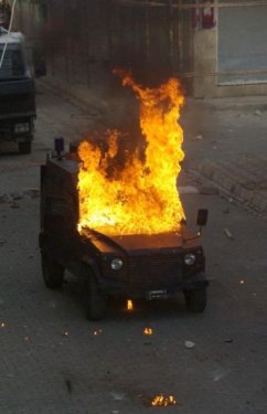Silopi'de Hatip Dicle protestosu