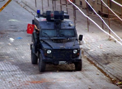 Silopi'de Hatip Dicle protestosu