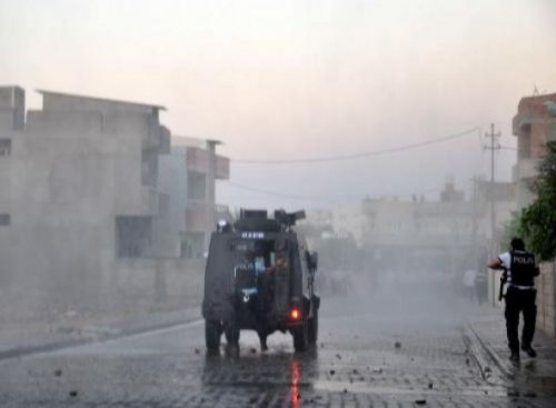 Silopi'de Hatip Dicle protestosu