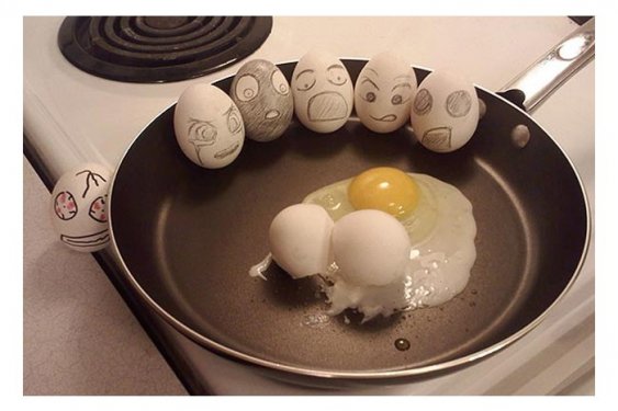 Yumurta ile sınırsız yaratıcılık