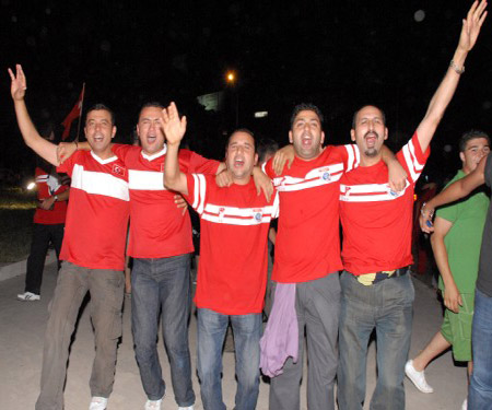 Türklerin YARI FİNAL SEVİNCİ