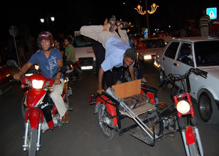 Türklerin YARI FİNAL SEVİNCİ